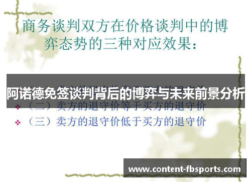 阿诺德免签谈判背后的博弈与未来前景分析